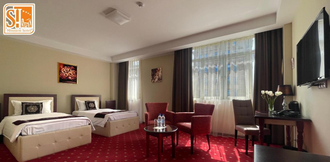 Hotel Shumon Duschanbe Exterior foto